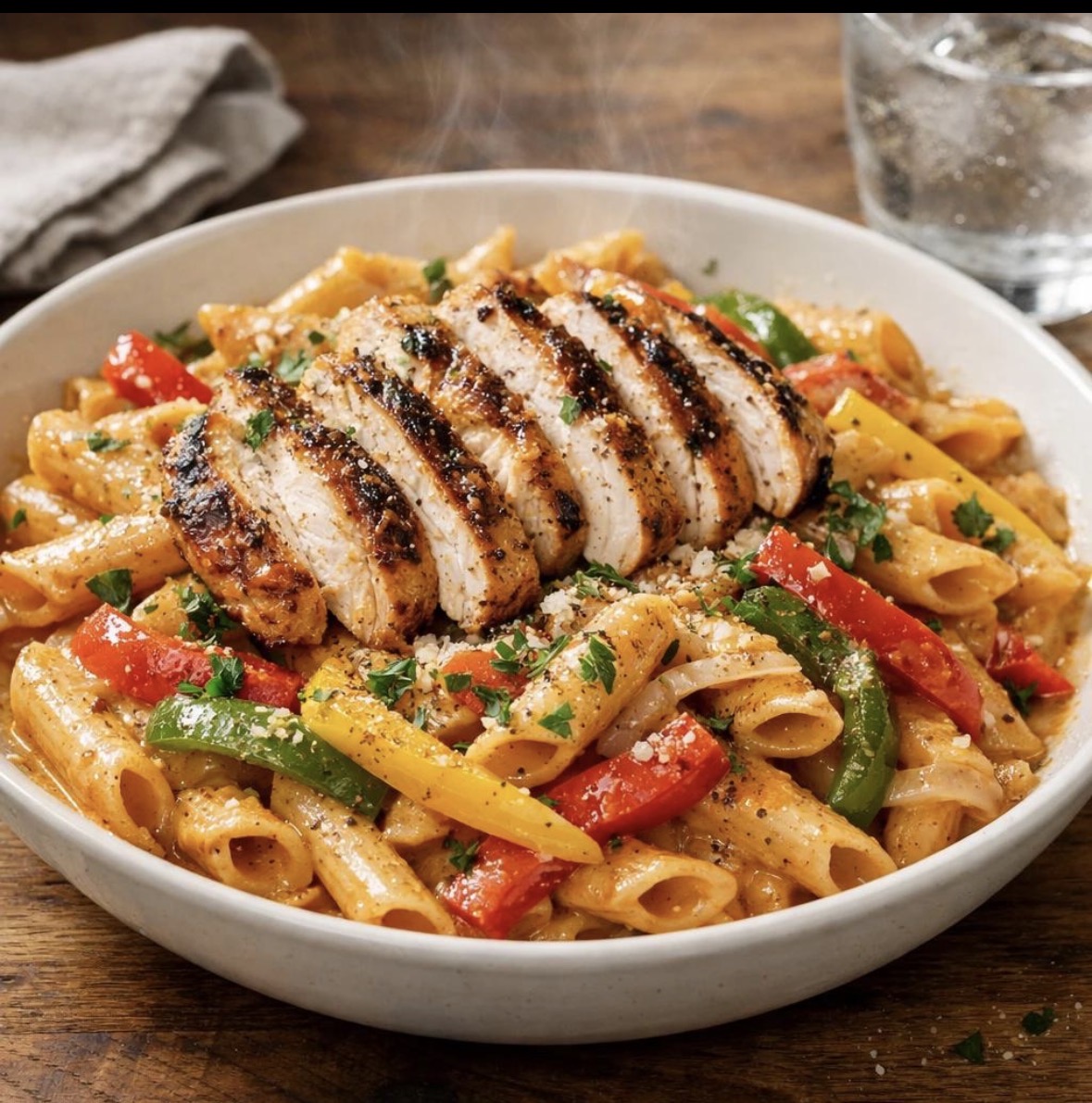 Nikki’s Cajun Chicken Pasta