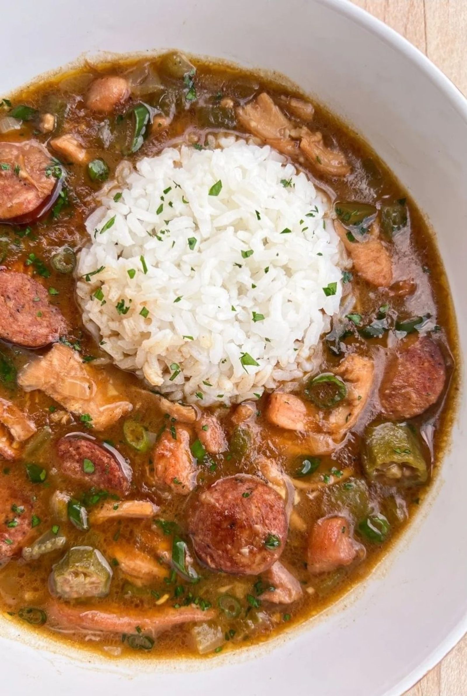 Gumbo w/ rice