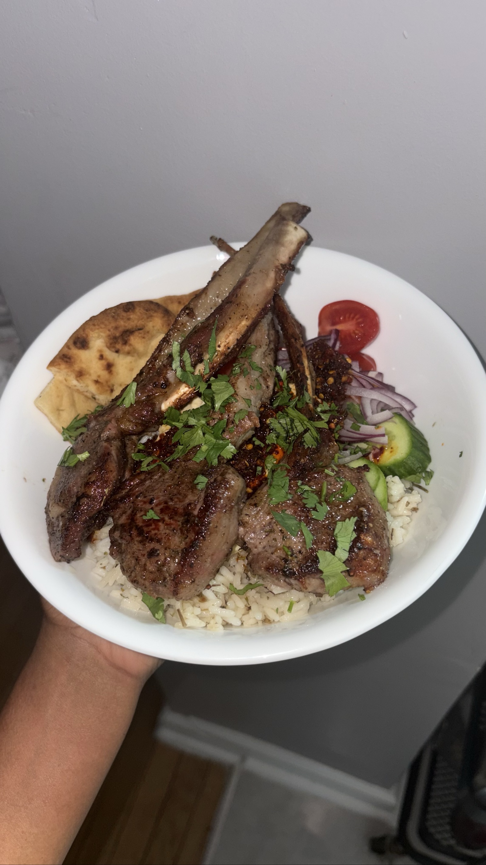 Mediterranean Pita Bowl