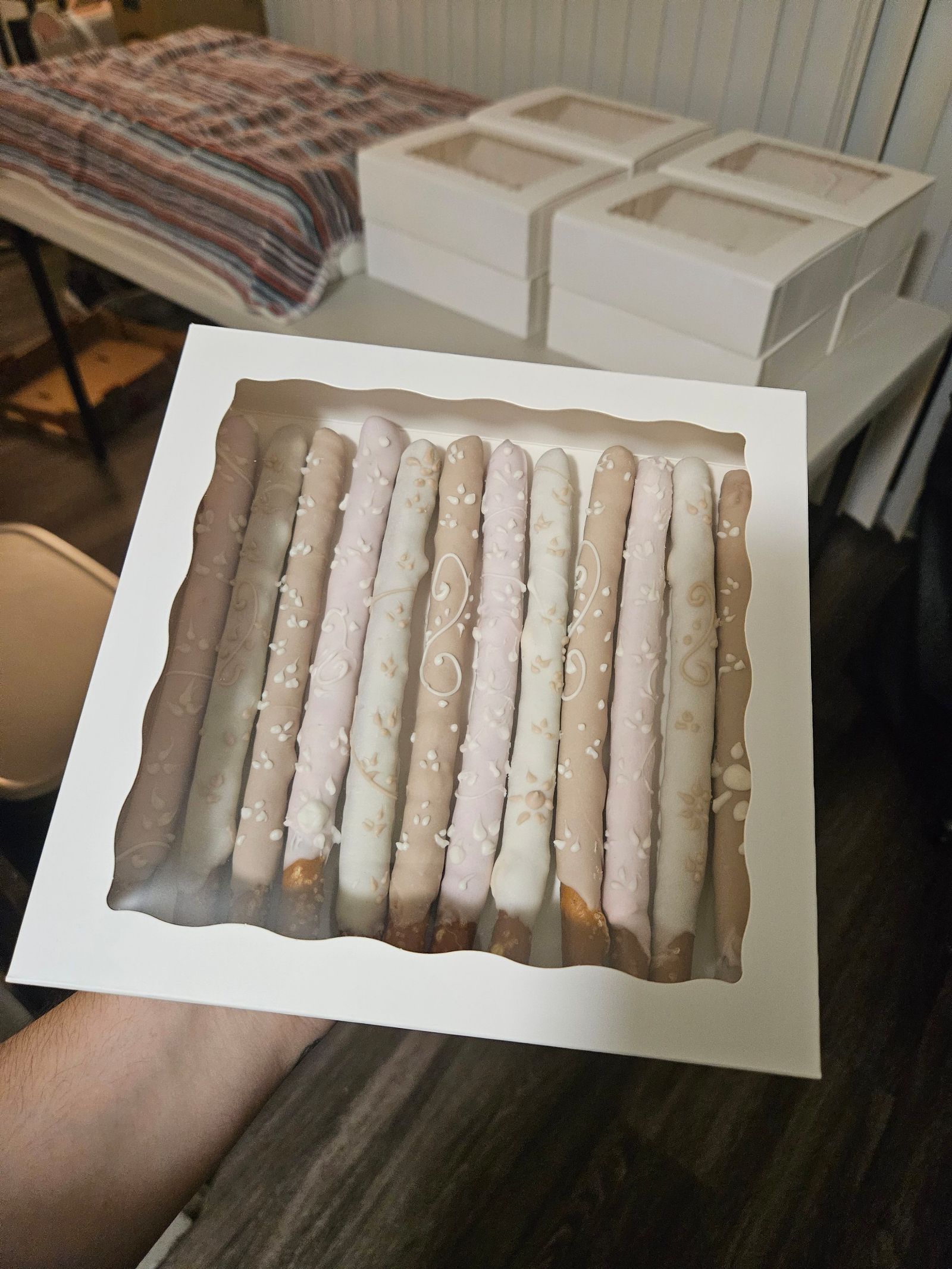 Dipped Pretzels
