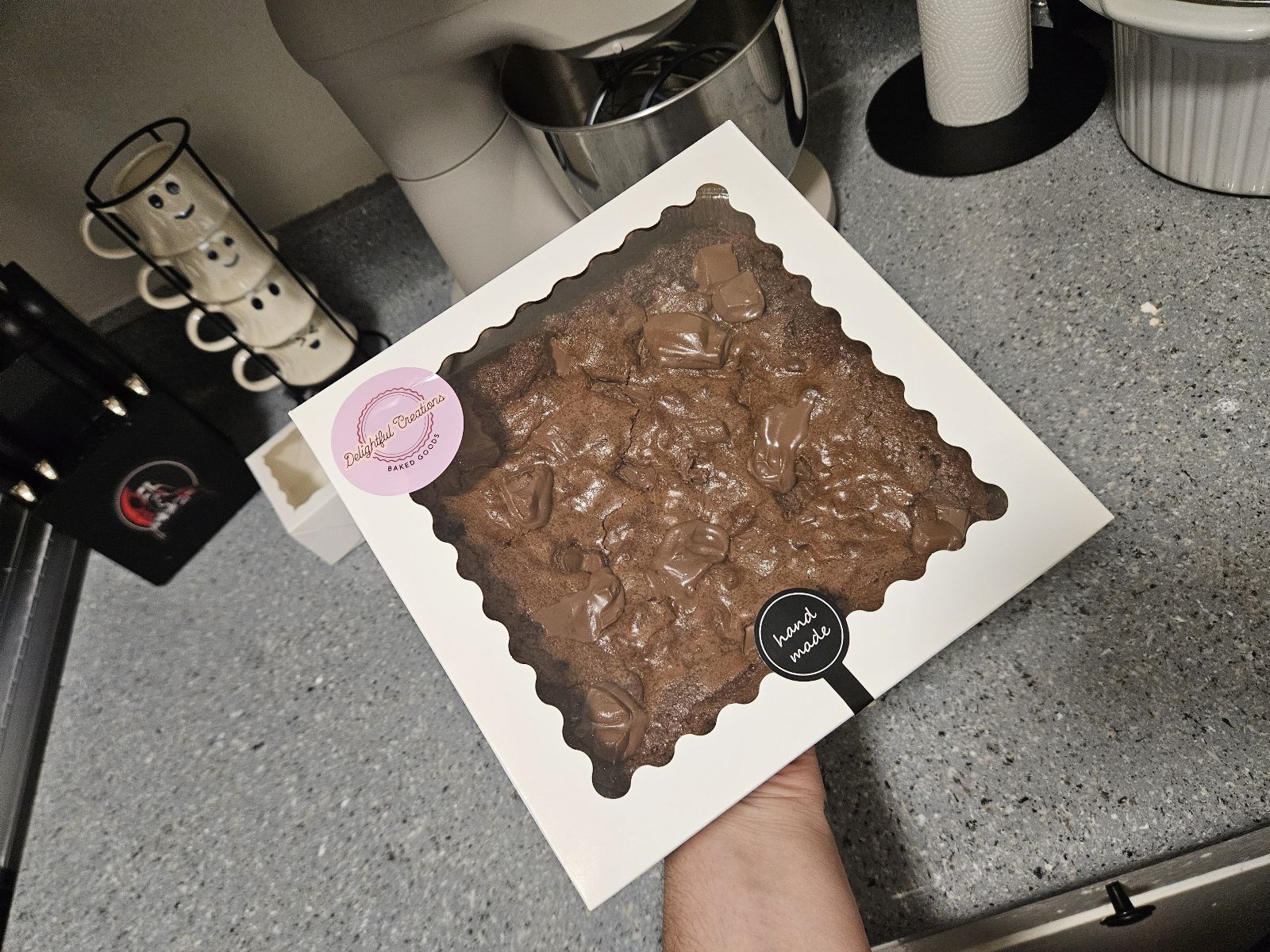 Double-Choco Brownie Delight