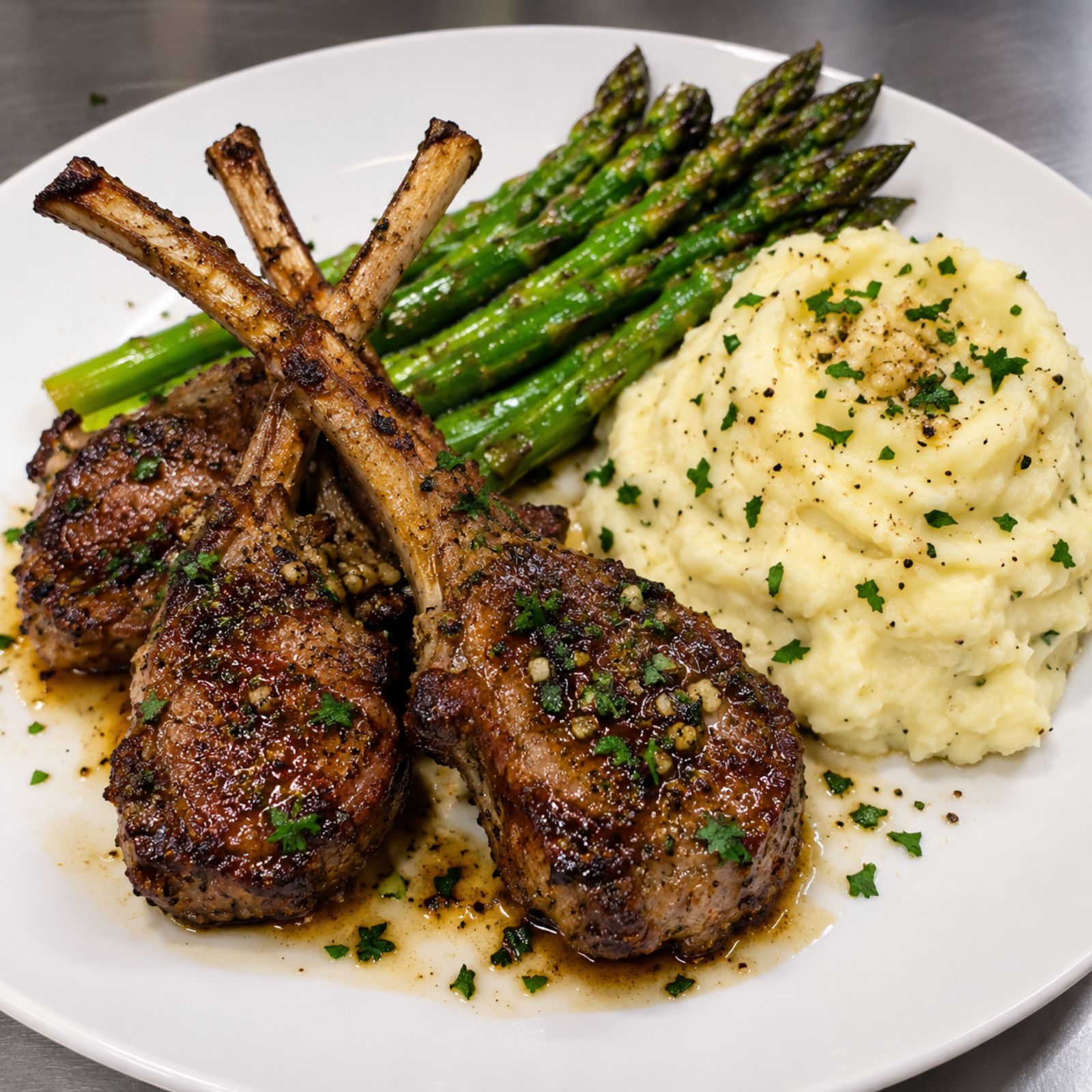 Lamb Chop Plate