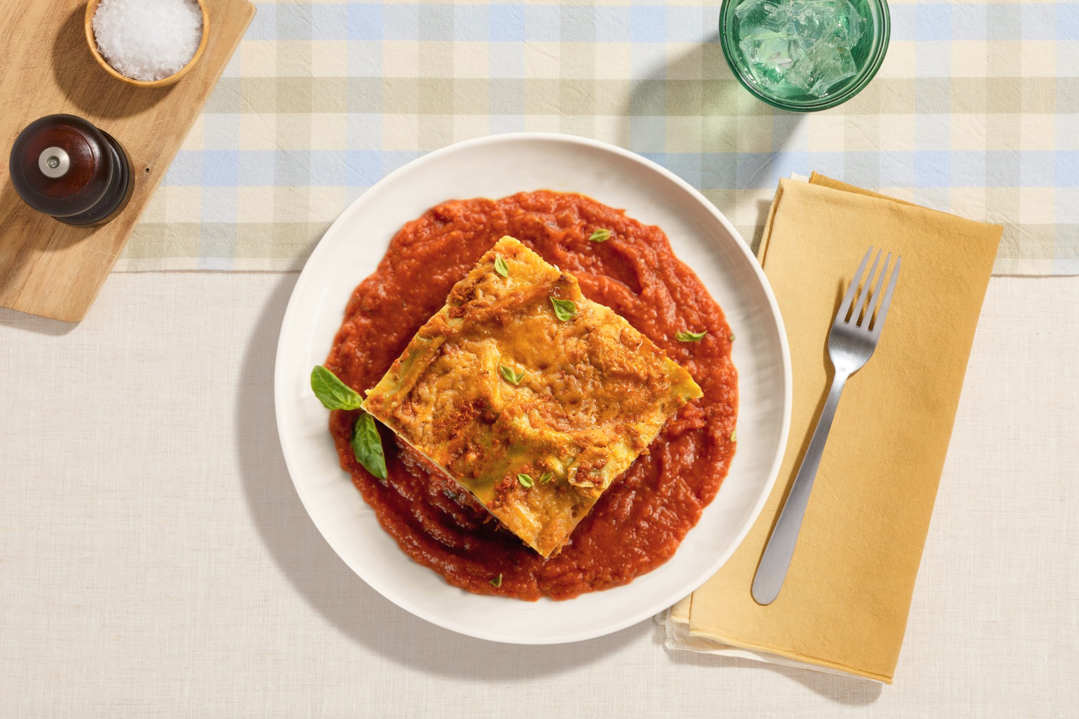 Ricotta and Summer Squash Lasagna